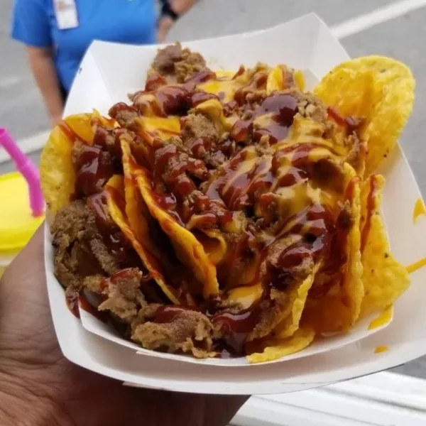 BBQ nachos