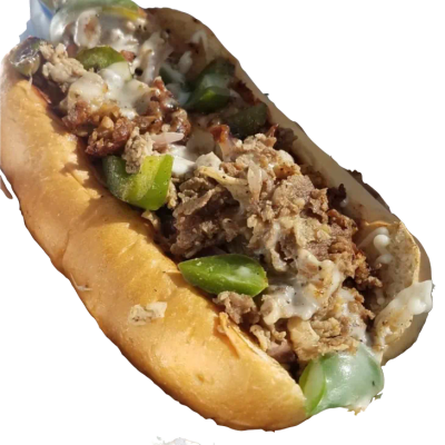 Haute's Philly- Beef, Chicken or Both Worlds ( Chicken & Beef)