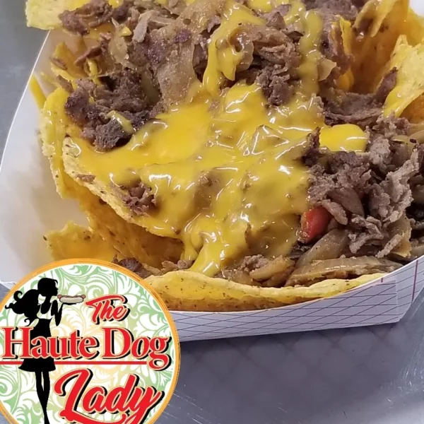 Pork nachos